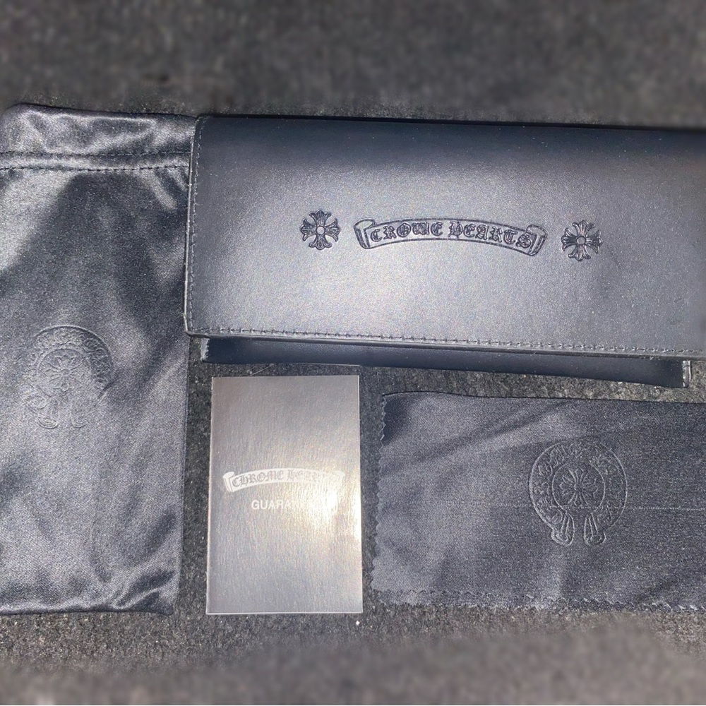 Chrome Hearts Clear Frame Sunglasses